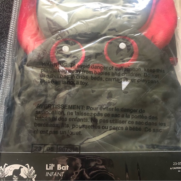 NWT Lil’ Bat infant Halloween costume - Picture 2 of 3